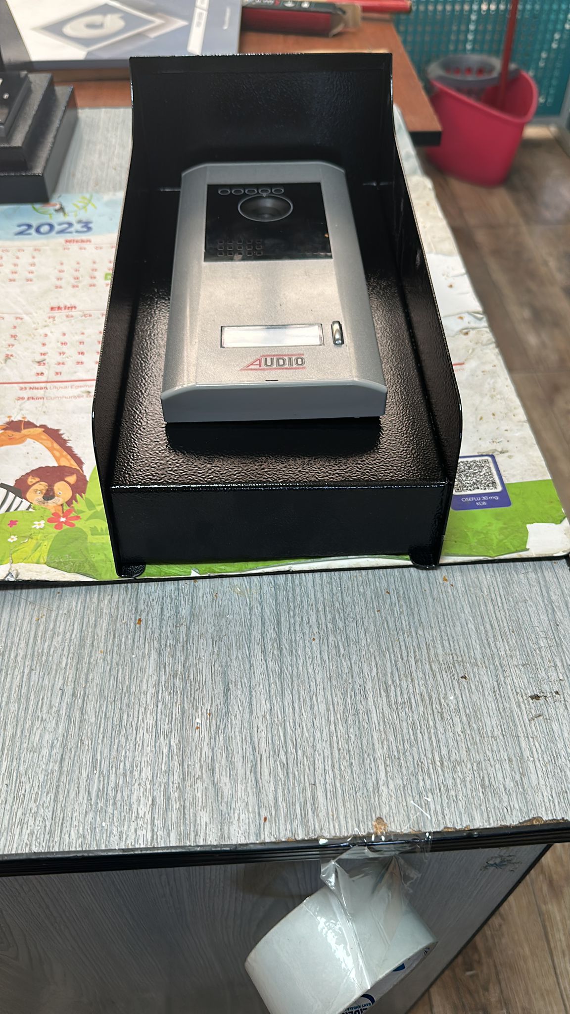 Diafon 16x30x14 Cm Kapı Zili Paneli Exra Yağmur Koruma Aparatı 